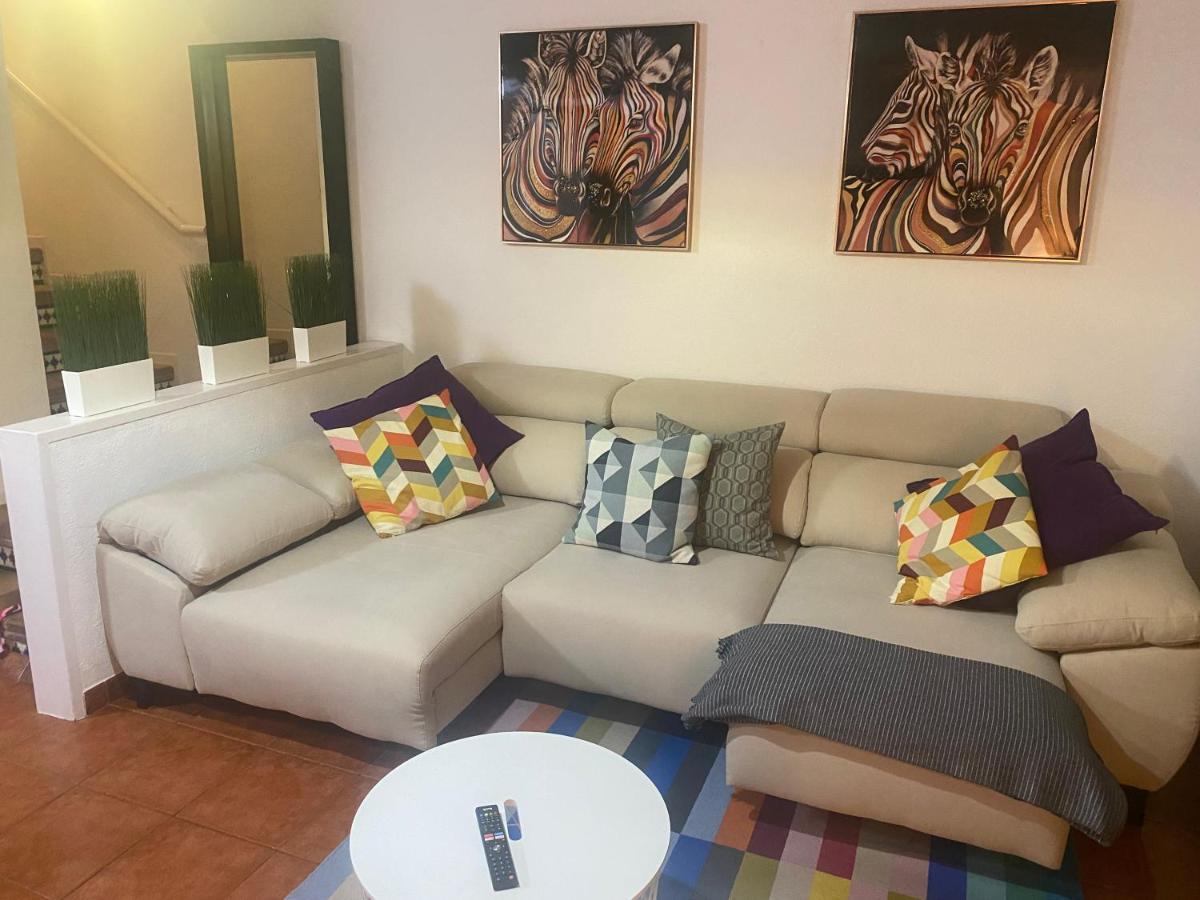 Holiday House Parque Azul Playa La Arena Free Wifi Puerto de Santiago  Luaran gambar